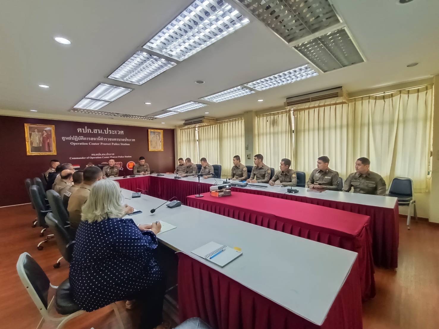 ประชุมให้ข้อมูลเกี่ยวกับการประเมิน การรับรู้ แก้เจ้าหน้าที่ตำรวจในสังกัด ตามแบบวัดการรับรู้ของผู้มีส่วนได้ส่วนเสียภายใน Internal Integrity and Transparency Assessment(IIT)